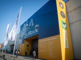 Il padiglione della Regione Marche all’edizione 2025 del Vinitaly
